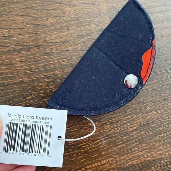 NWT Vera Bradley Iconic Cord Keeper Butterfly Keeper - Picture 3 of 8